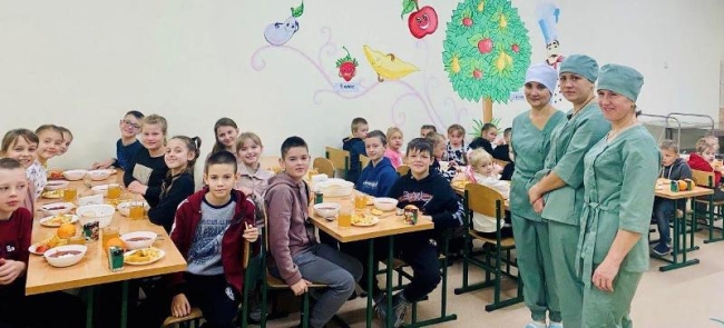 Харчування у школах для дітей військовиків на Костопільщині - безкоштовне