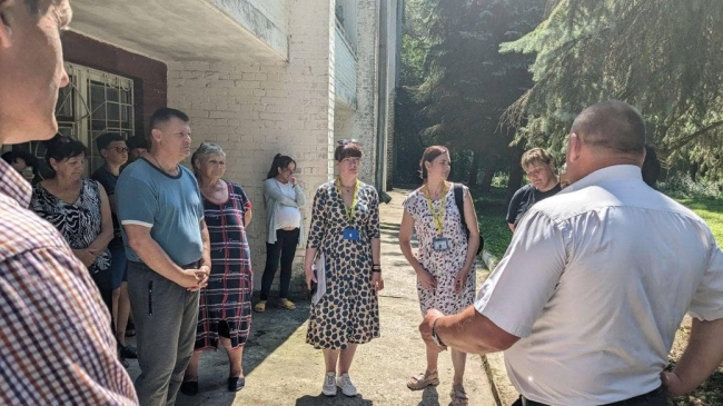 У санаторіі «Хрінники» облаштували житло для переселенців