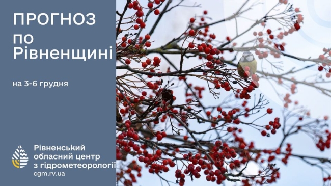 На день святого Миколая Рівненщину присипле снігом