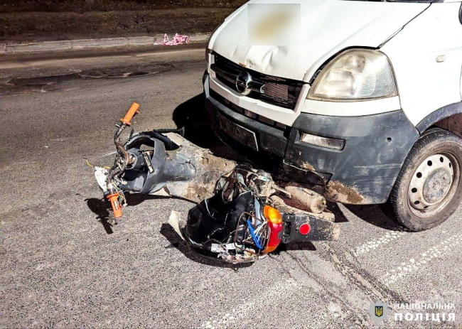 П'яний водій збив у Рівному малолітнього скутериста