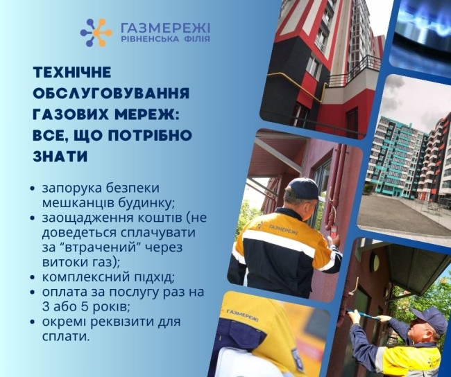 Підрахували, скільки витоків газу на Рівненщині цьогоріч ліквідували