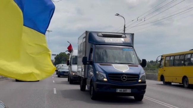 Опівдні через Рівне проїде кортеж «На щиті» 