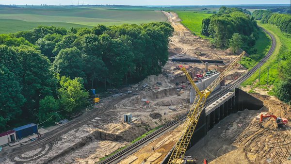 Фото будівництва Північного обходу