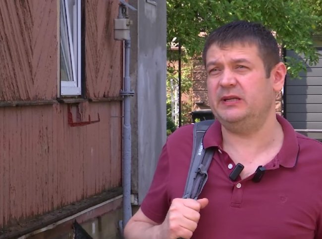 - Був сильний вибух, а потім почало горіти, - рівнянин, на будинок якого впали уламки «Шахеда»