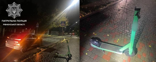 Фото - патрульна поліція Рівненщини 