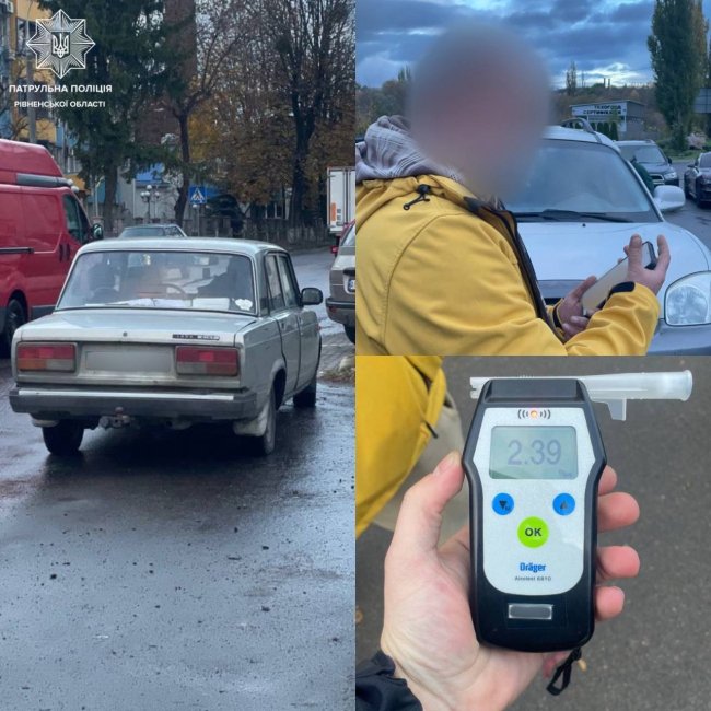 Фото - патрульна поліція Рівненщини