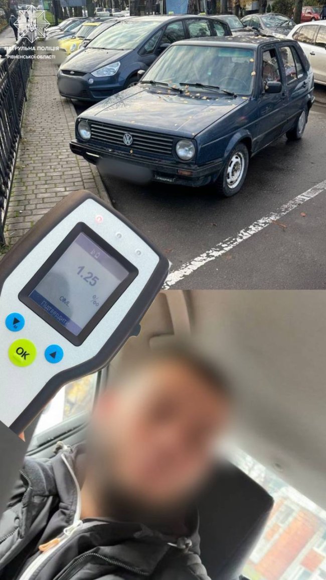 Фото - патрульна поліція Рівненщини 