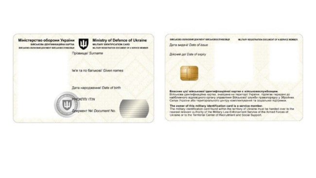 Паперових військових квитків більше не буде: їх замінять ID-картками