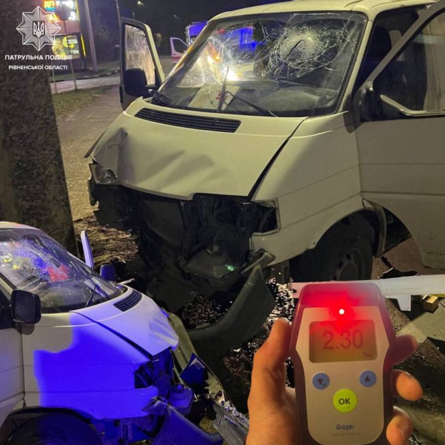 Фото - патрульна поліція Рівненщини 