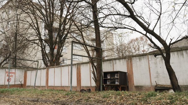 Рівненським котам встановили утеплені будиночки