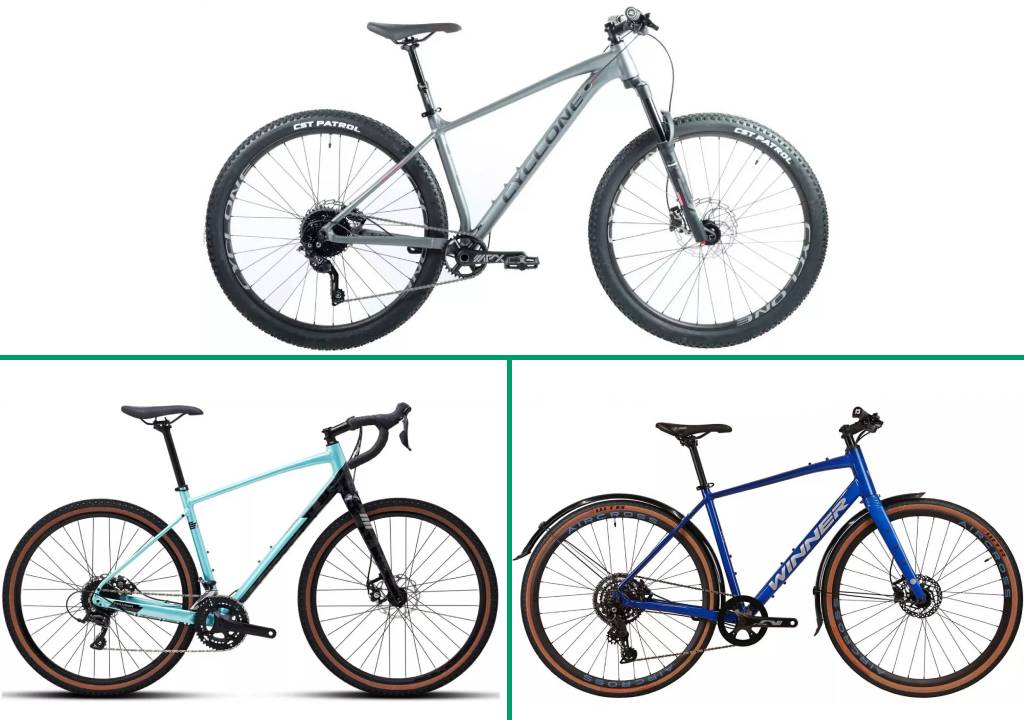 MTB, гравійник, сітібайк